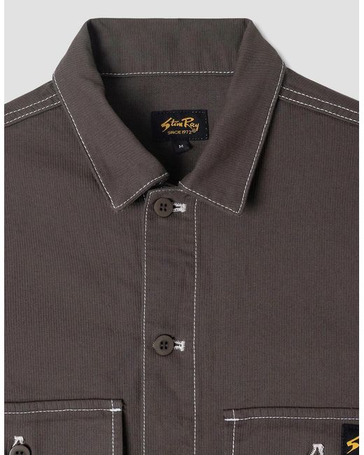 Stan Ray Gray Cpo Shirt for men