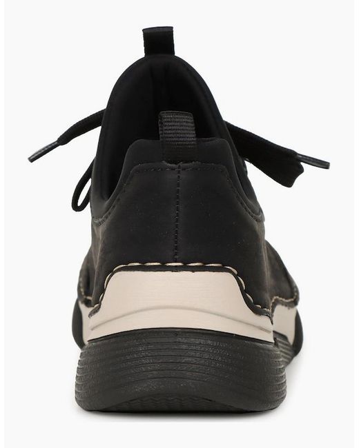 Rieker Black Excursion Trainers