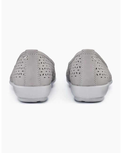 Hotter Gray Livvy Ii Pumps