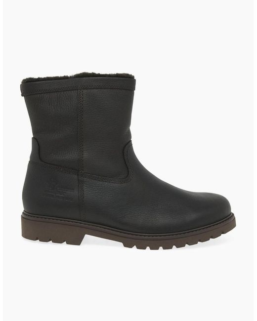 Panama Jack Black Fedro Oiled Boots for men
