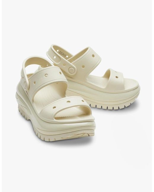 CROCSTM Metallic 207989-2Y2 Mega Crush Sandals Bone