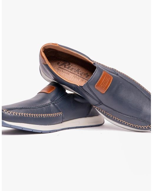 Rieker Blue 11962-14 Shoes for men