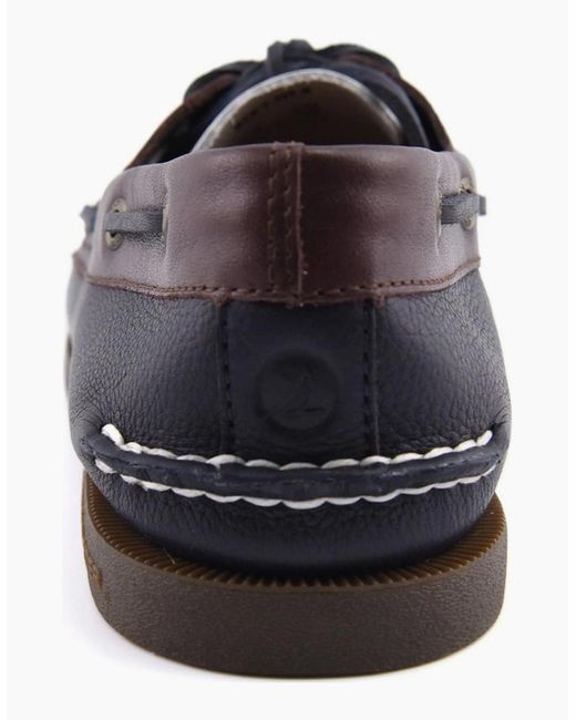 Sperry Top-Sider Black Authentic Original 2-Eye Boat Shoes for men