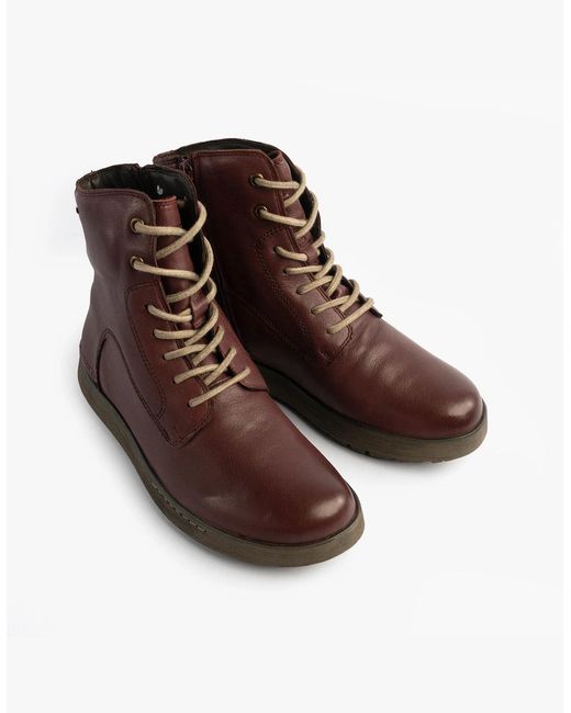 Josef Seibel Brown Anna 51 Boots Plum