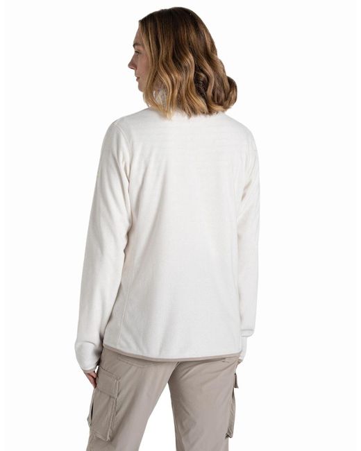 Craghoppers Gray Ladies Anya Nosilife Fleece Jacket