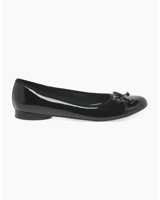 Clarks Black Loreleigh Rae Ballet Pumps