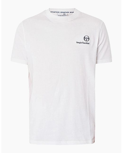 Sergio Tacchini White Felton T-Shirt for men