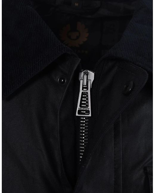 Belstaff Blue Incline Wax Jacket for men