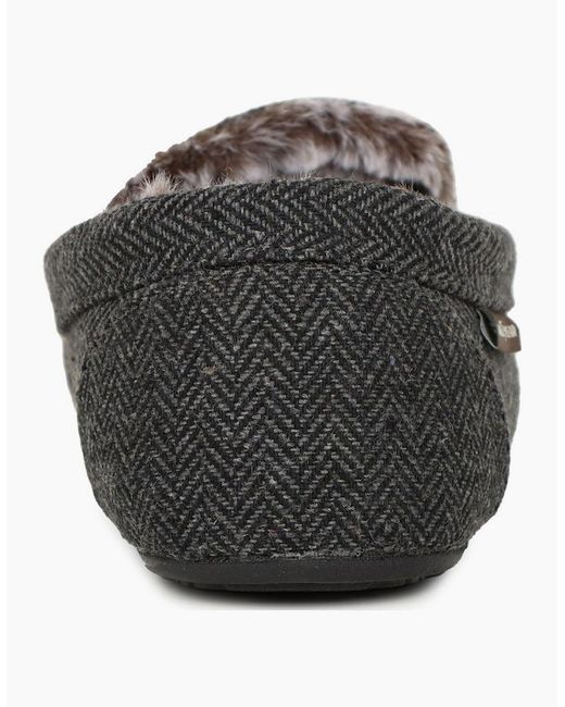 Goodyear Black Hendrix Full Slippers for men