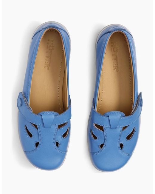 Hotter Blue Nirvana Extra Wide Shoes