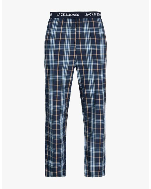 Jack & Jones Blue Luca Ss T-Shirt And Pants Set Blazer for men