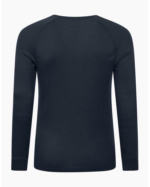 Mountain Warehouse Blue Talus V Neck Thermal Top for men