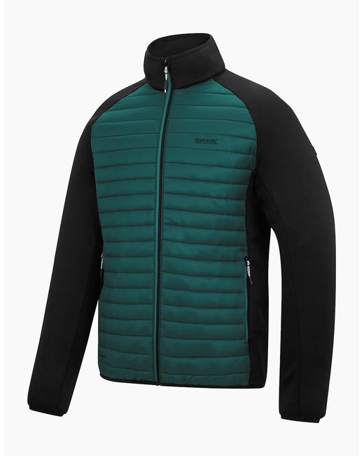 Regatta Green Clumber Hybrid Jacket for men