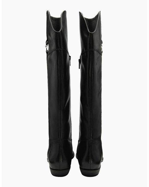 Ravel Black Forge Knee High Boots