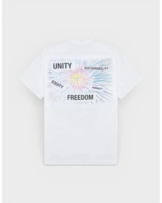 GALLERY DEPT. White Freedom S/S Tee for men