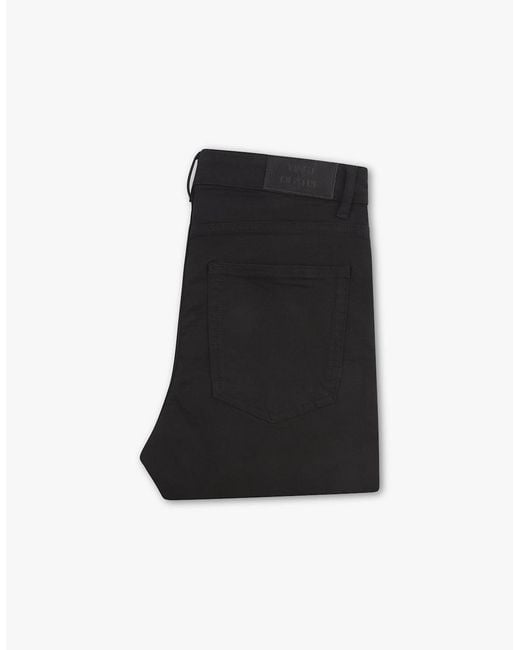 Vingt Quatre Denim Black Vingt Quatre Taper Fit Stay Jeans for men