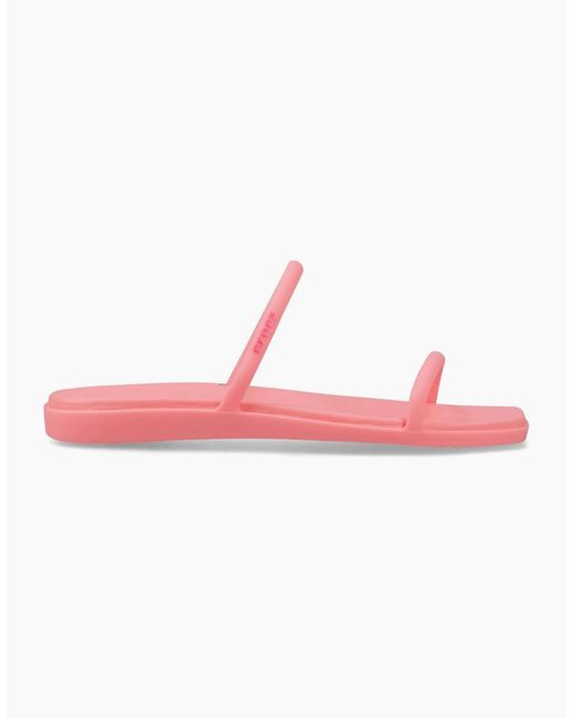 CROCSTM Pink Miami Two Strap Sandals