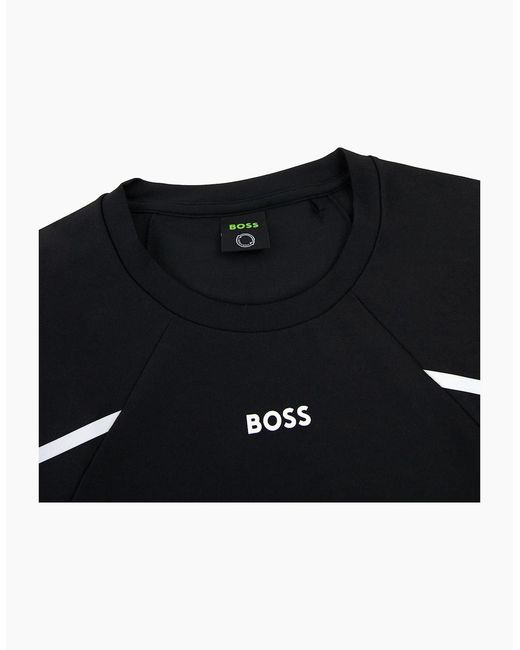 Boss Black Salbo Gym Logo Sweatshirt 001 for men