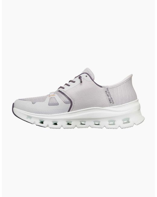 Skechers Gray Glide-Step Pro Polyester Trainers