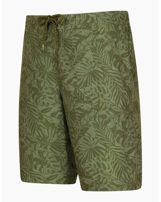 Mountain Warehouse Green Ocean Tropical Board Shorts for men
