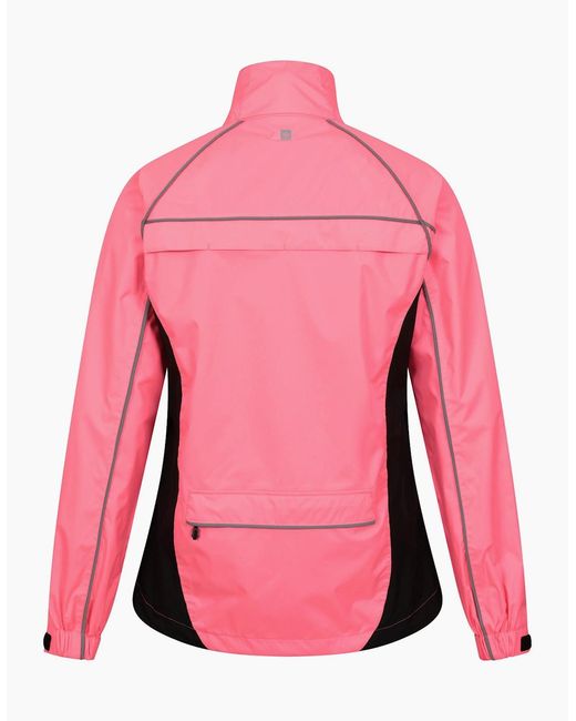 Mountain Warehouse Pink Ladies Adrenaline Ii Iso-Viz Waterproof Jacket