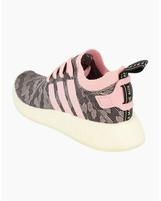 Adidas Pink Originals Nmd_R2 Pk Sneakers By9521
