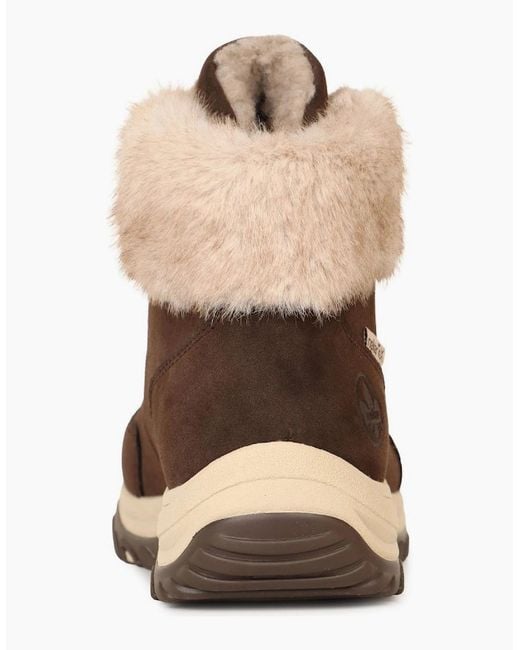 Rieker Brown Snowdon Ankle Boots