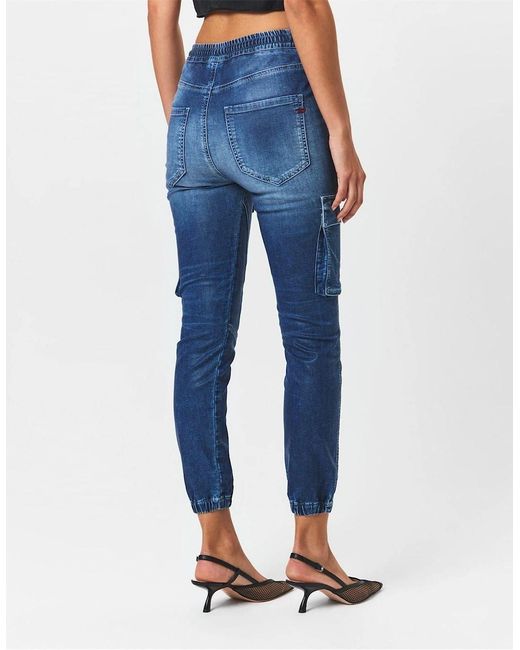 DIESEL Blue Carpenter Tapered Fit Jeans