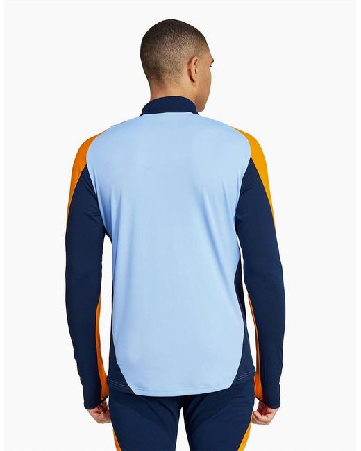 Adidas Blue Tr Top Tracksuit for men