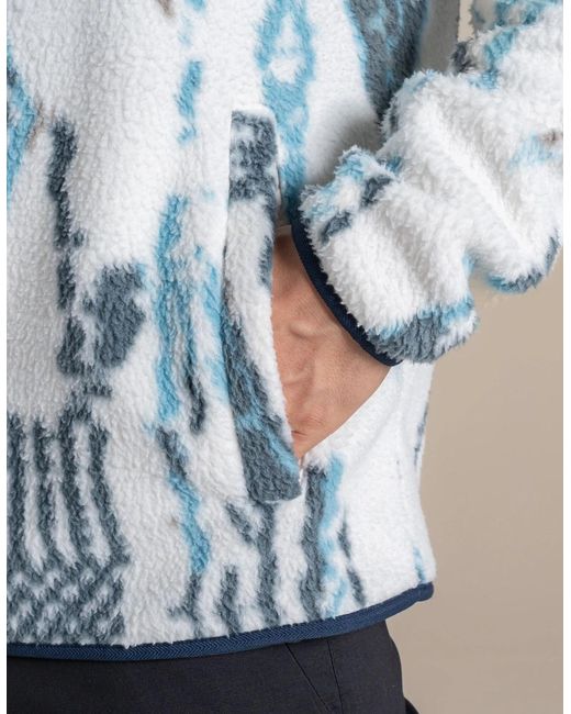 Craghoppers Blue Tatton Ii Half Zip Fleece for men