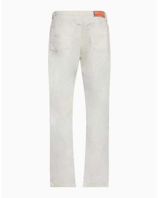 DIESEL White P Definitive Straight Leg Jeans for men