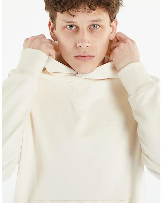 New Balance White Athletics Nature State Hoodie