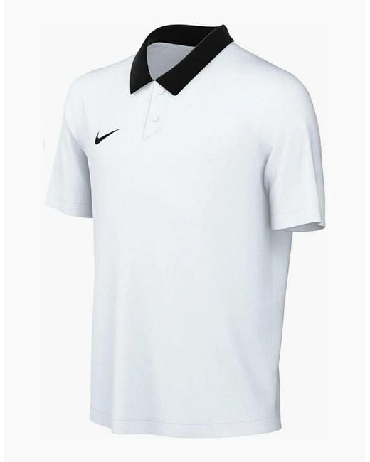 Nike White Polo De Sortie