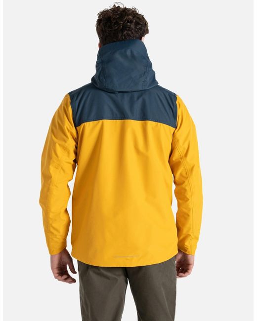 Craghoppers Yellow Vanth Waterproof Jacket for men