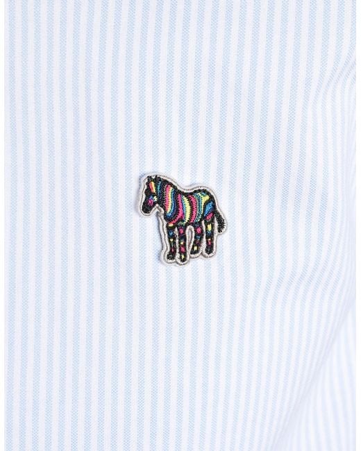 Paul Smith Blue Tailored Fit Shirt for men