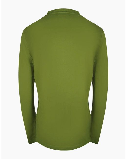 Tommy Hilfiger Green Putting Long Sleeve T-Shirt for men