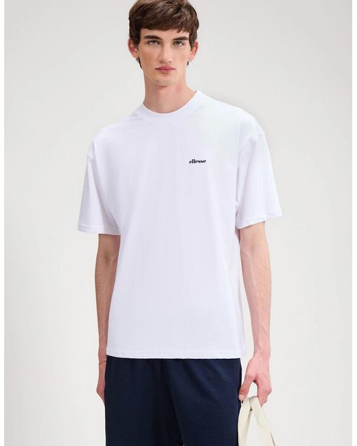 Ellesse White The Dâ€Italia Tee for men