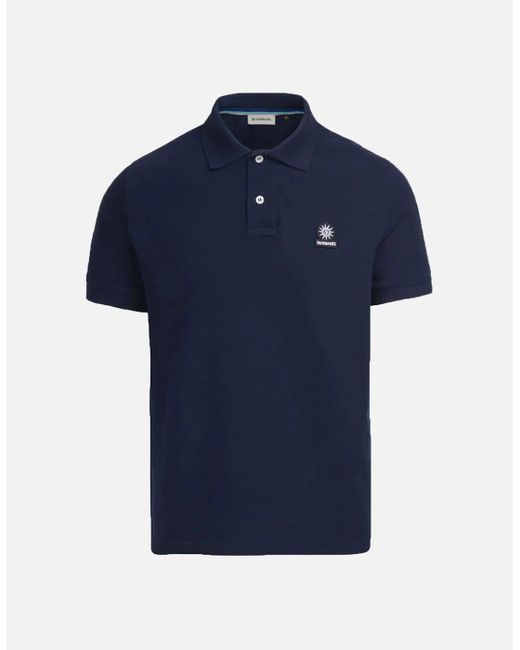Sandbanks Blue Badge Logo Polo Shirt for men
