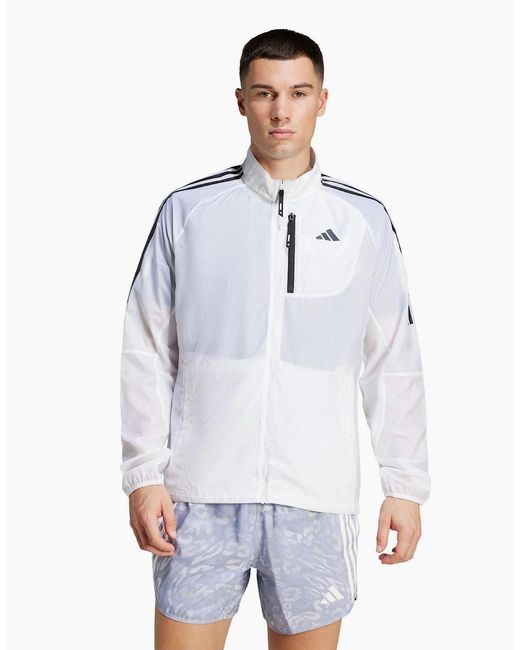 Adidas White Otr 3S Jacket for men