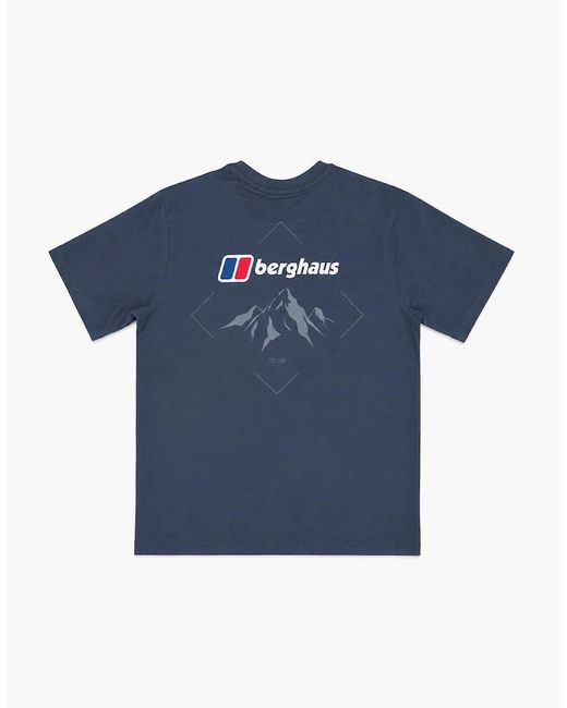 Berghaus Blue Peak T-Shirt Slate for men