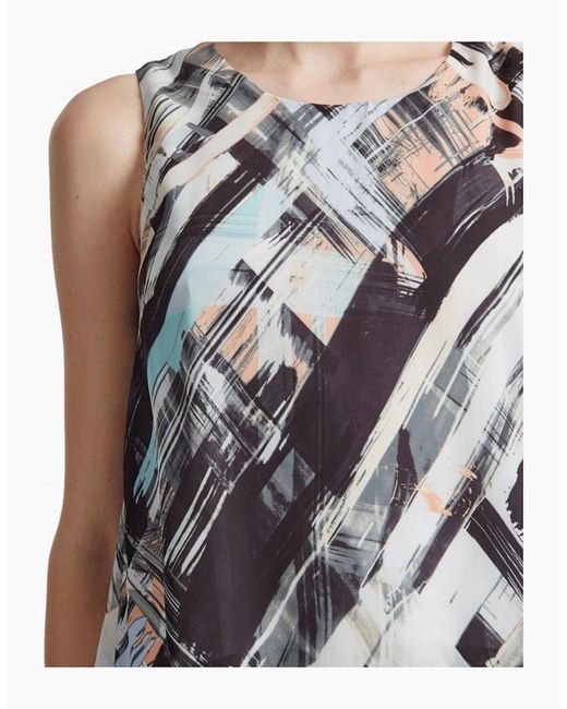 Great Plains White Great Plains Pastel Paint Layered Dress