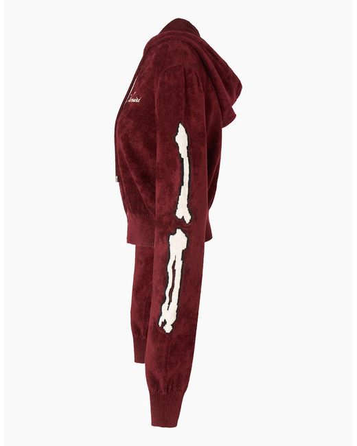 Amiri Red Bones Hoodie