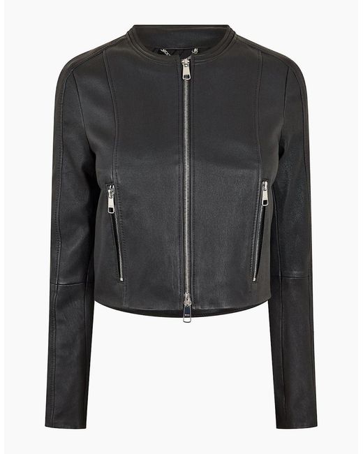Boss Black 10251863 01 Leather Jacket