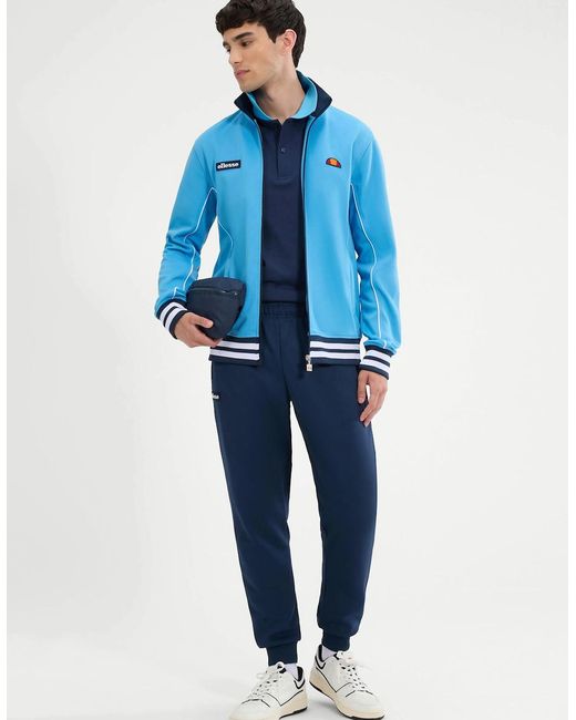 Ellesse Blue Milan Track Jacket for men