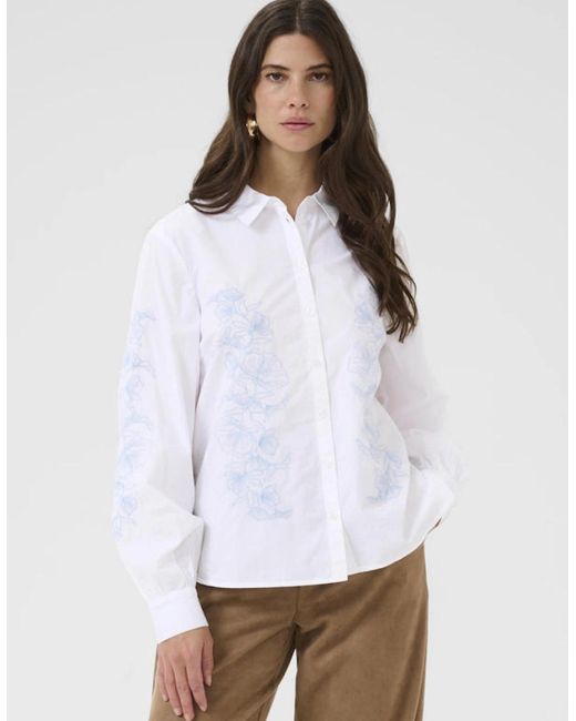 Cream White Jolene Shirt