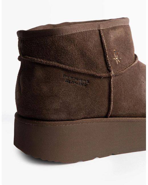 Skechers Brown 169143/Choc Keep Cozy Boots Chocolate