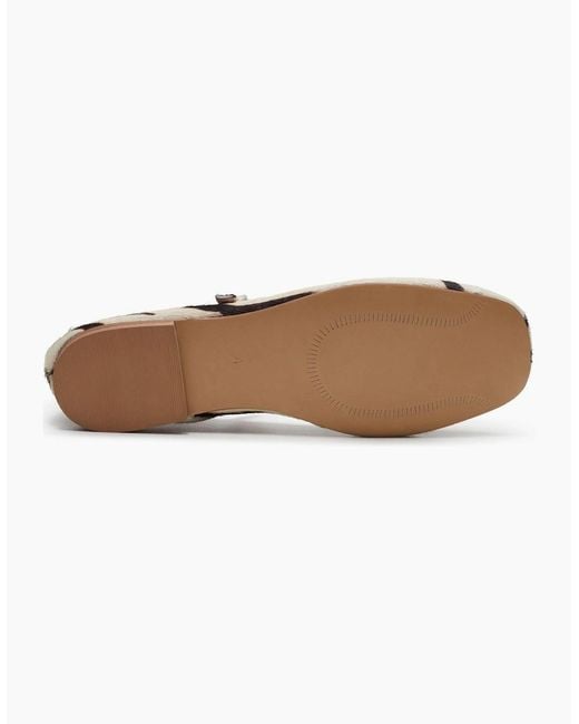 Hush Puppies Brown Pasha Leather Zebra Shoes