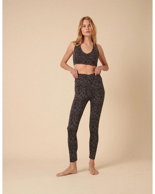 Nobody's Child Black Sports Bra