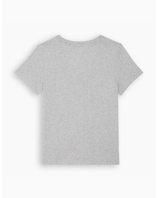 Levi's Gray Levi's V-Neck Short Sleeve T-Shirt