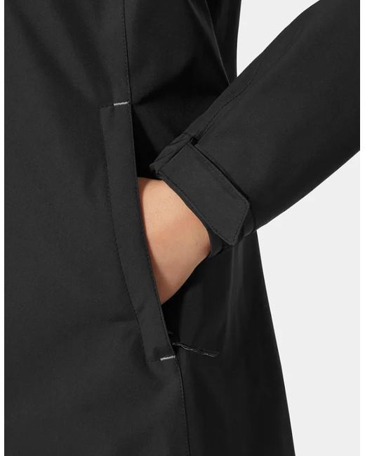 Helly Hansen Black Long Belfast Jacket